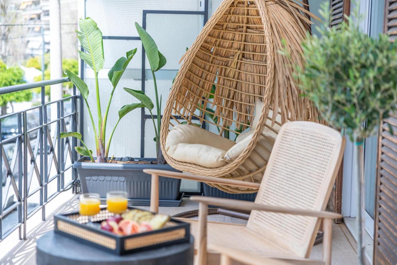 Minimal Retreat W/ Watercoloured Sunset View Apartment Piraeus Luaran gambar