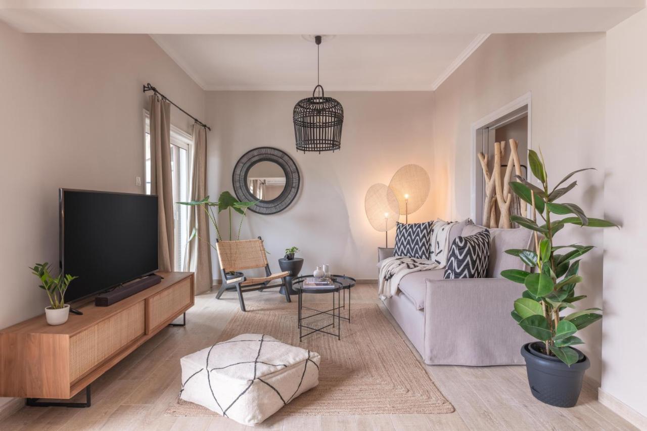 Minimal Retreat W/ Watercoloured Sunset View Apartment Piraeus Luaran gambar