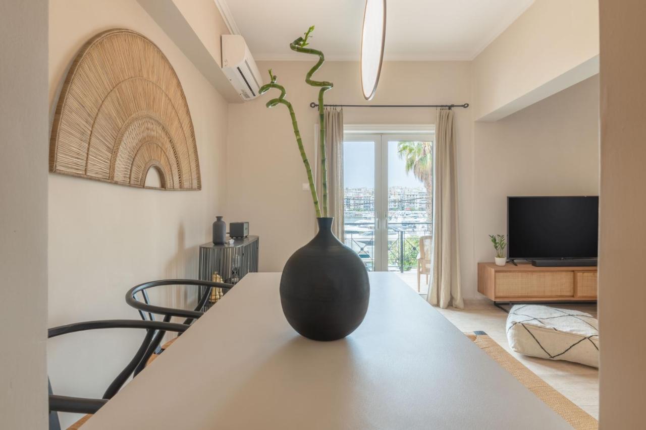 Minimal Retreat W/ Watercoloured Sunset View Apartment Piraeus Luaran gambar
